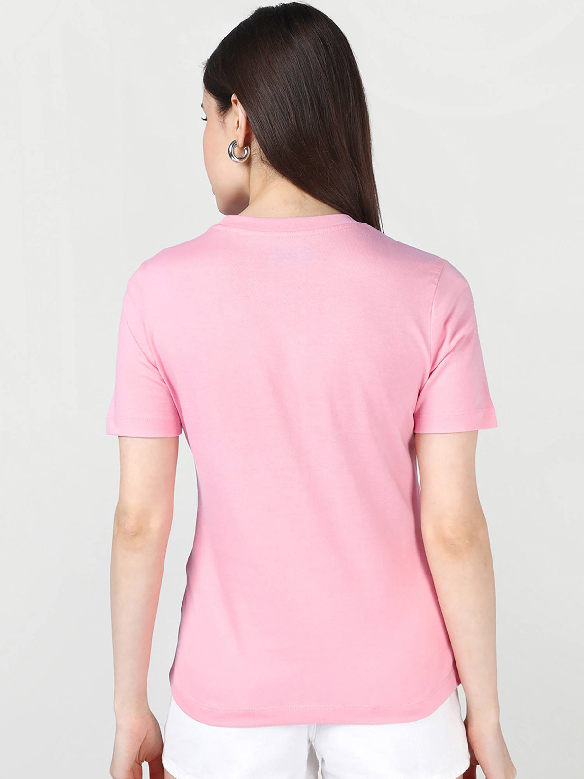 Women Romance Rose Pink T-shirt | TS56 - view 3