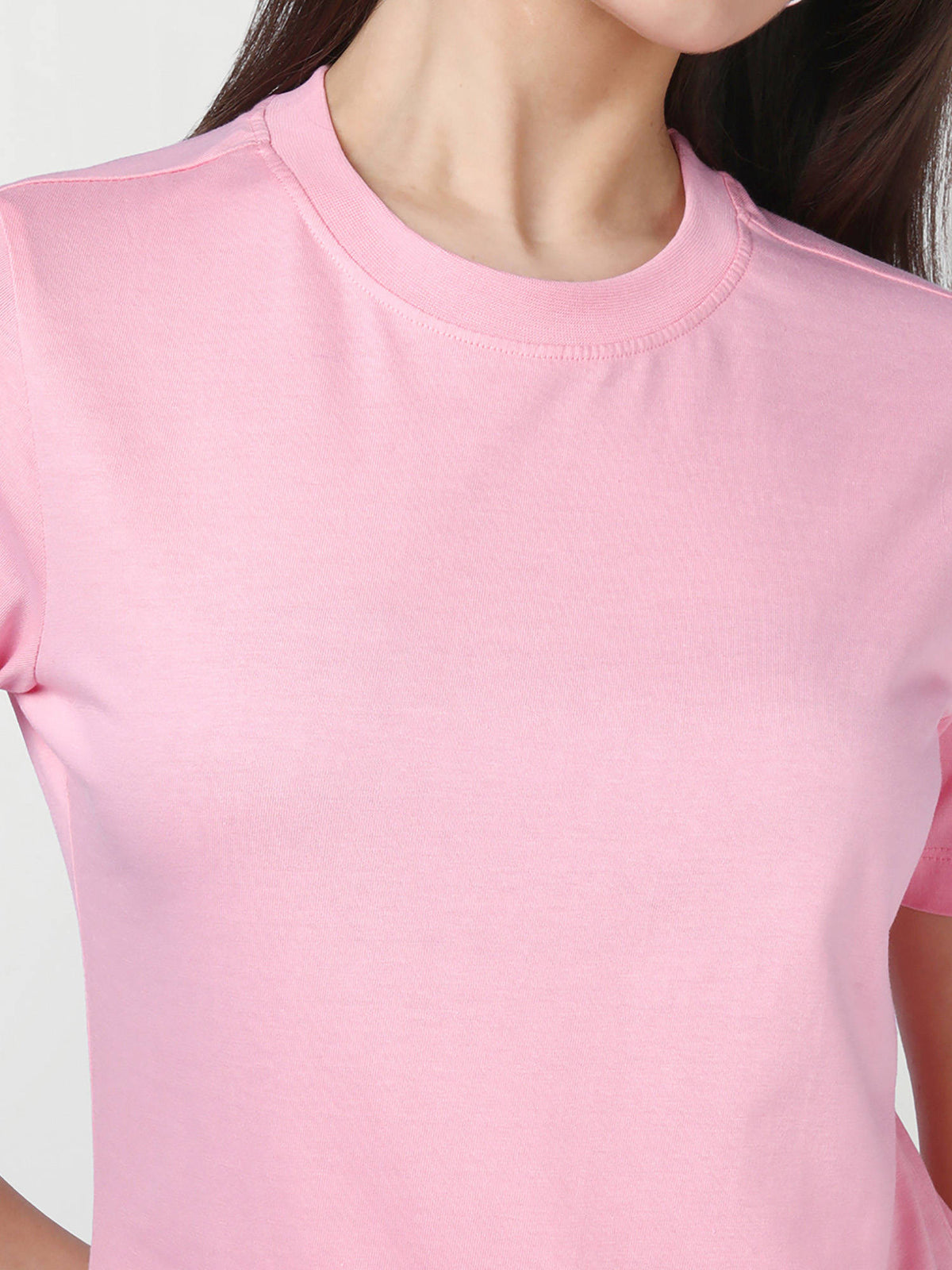 Women Romance Rose Pink T-shirt | TS56 - view 5
