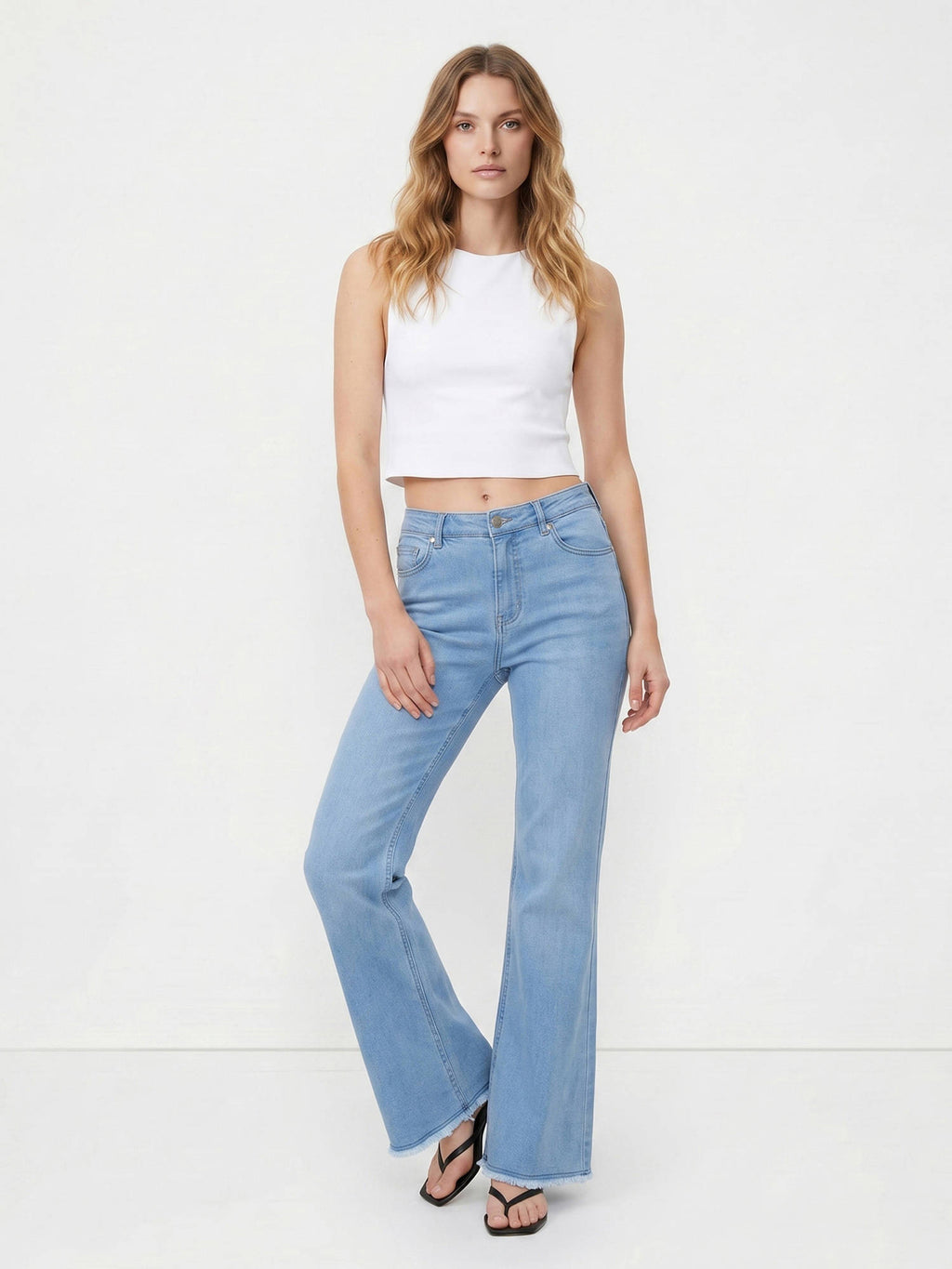 Soho Blue Bootcut Denim Jenas | BT10 - view 5