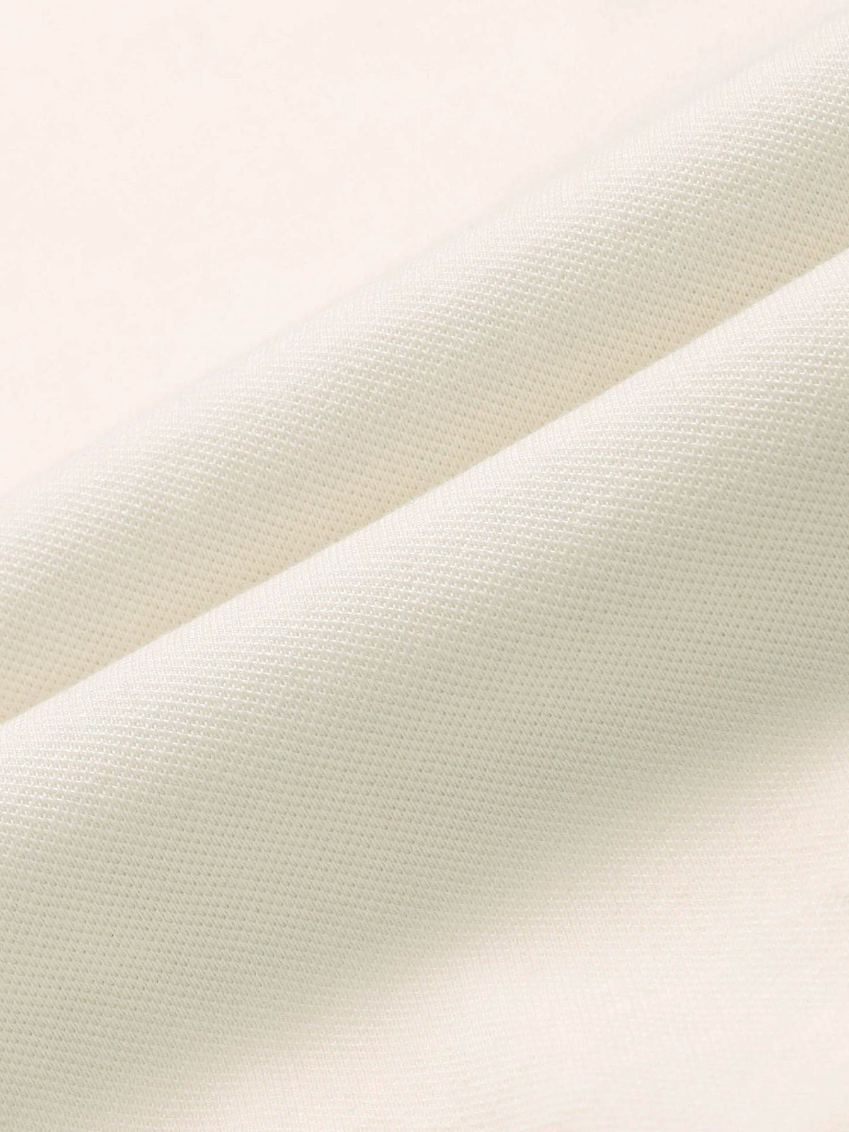 White Solid Regular Fit Polo T-Shirt | PW43 - view 2