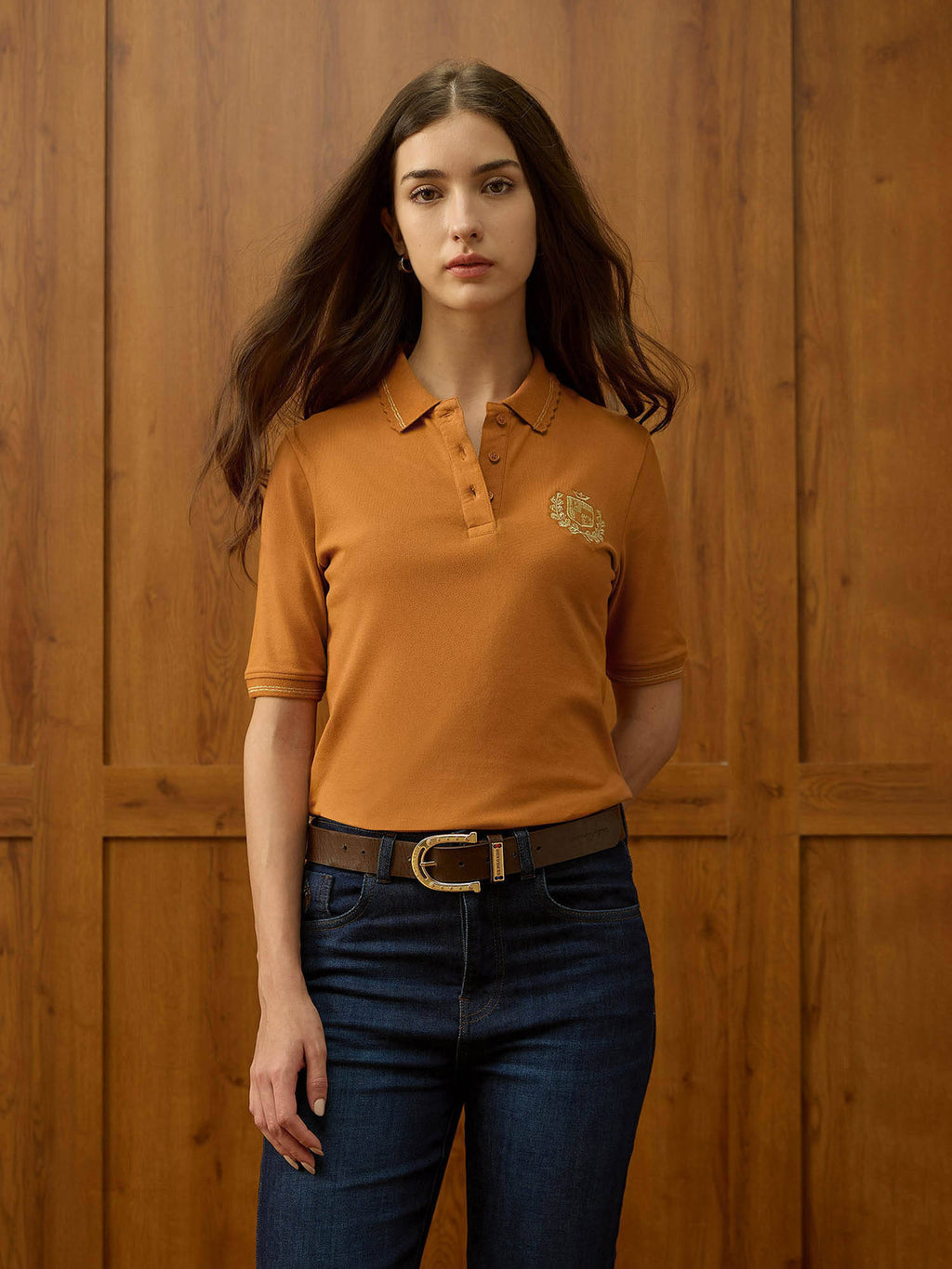 White Solid Regular Fit Polo T-Shirt | PW43 - view 13