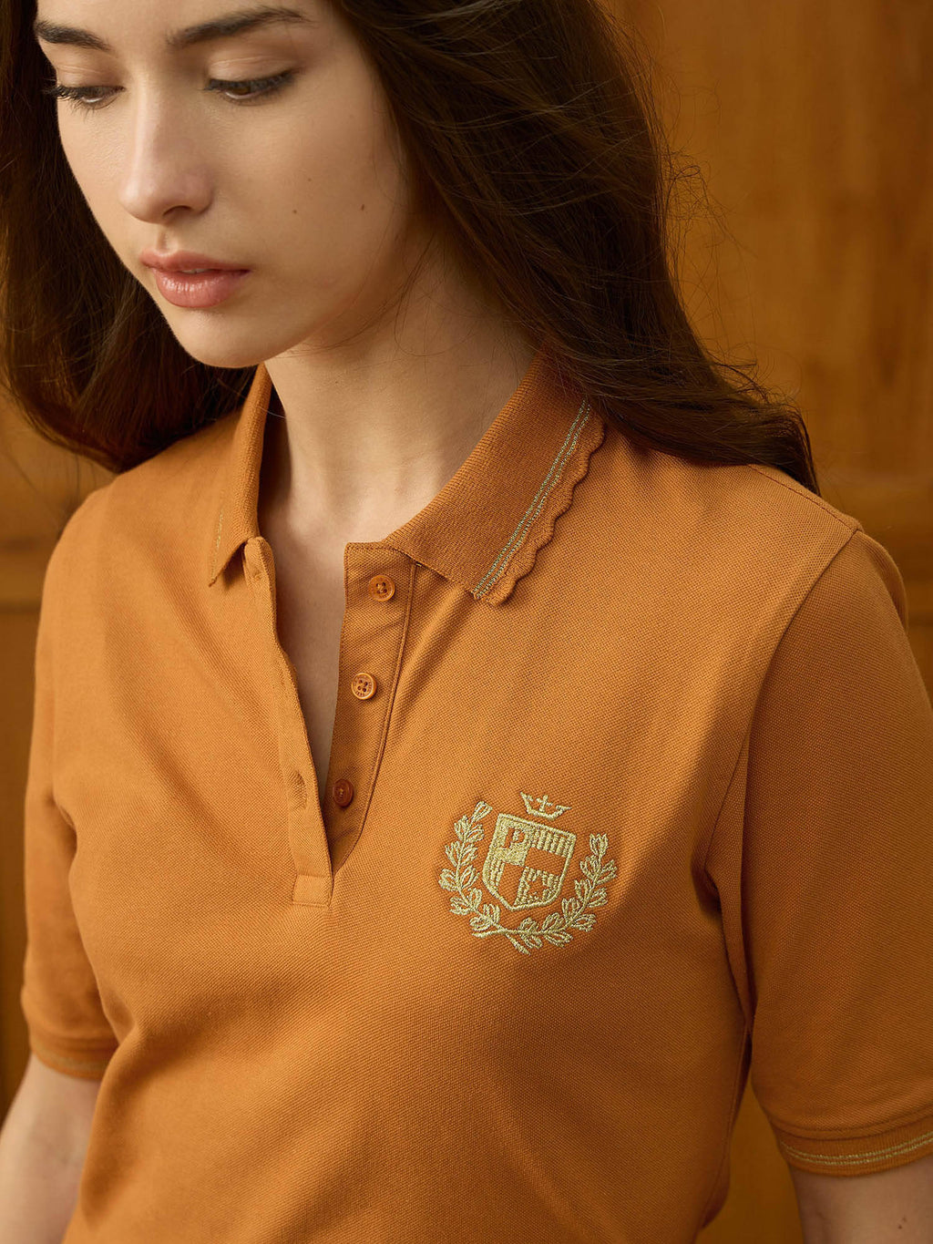 White Solid Regular Fit Polo T-Shirt | PW43 - view 14