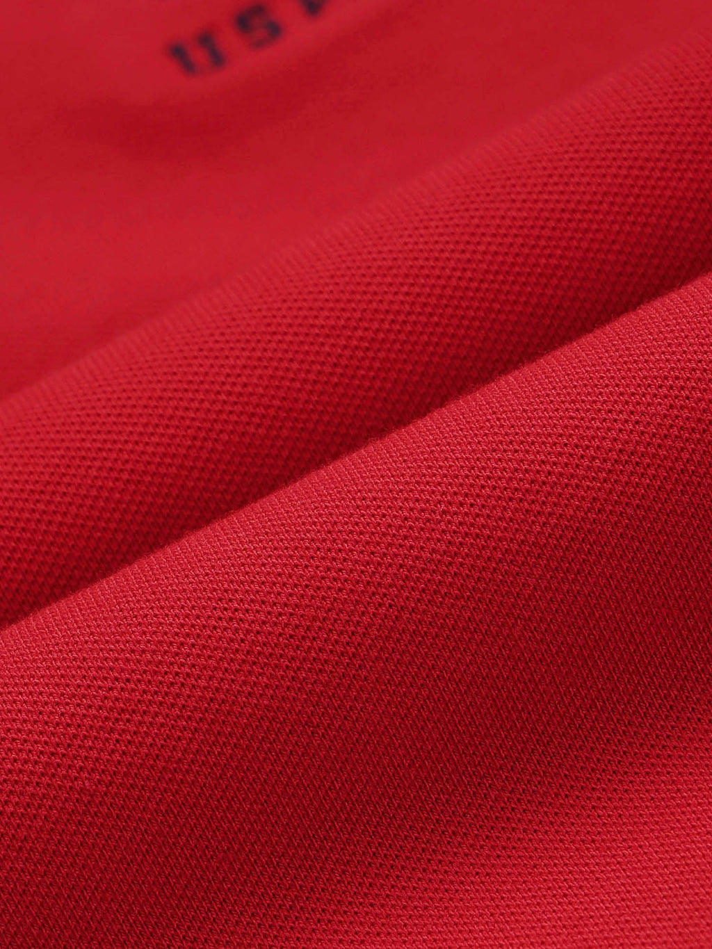 Red Solid Regular Fit Polo T-Shirt | PW43 - view 2