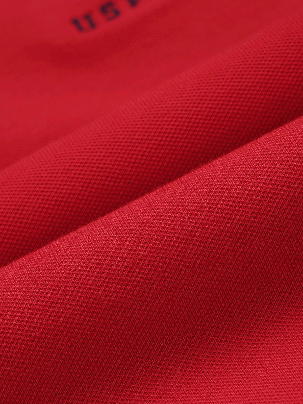 Red Solid Regular Fit Polo T-Shirt | PW43 - view 2