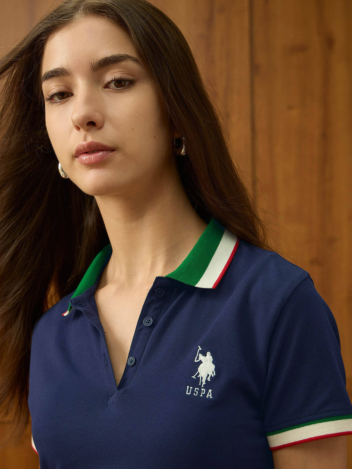 Red Solid Regular Fit Polo T-Shirt | PW43 - view 14