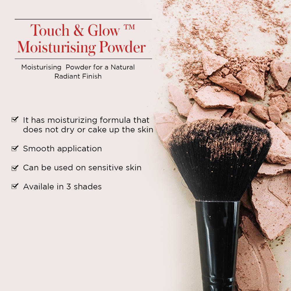 Beauty Ritual Kit Touch & Glow Moisturising Compact Powder Shade - Natural Matte & Kohl Kajal | E20 - view 3