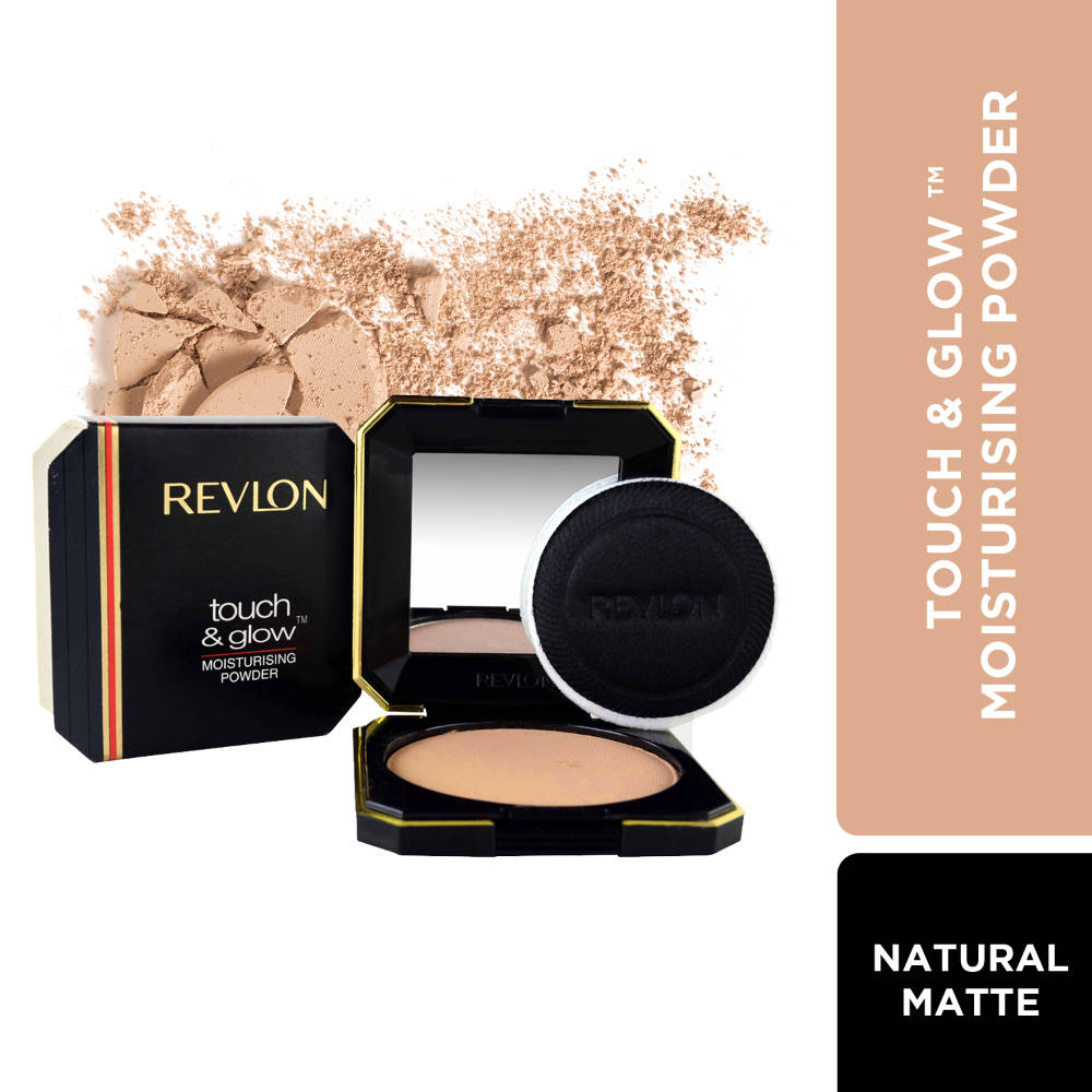 Beauty Ritual Kit Touch & Glow Moisturising Compact Powder Shade - Natural Matte & Kohl Kajal | E20 - view 4