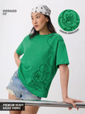 Official Mickey Mouse Embroidered Oversized T-Shirt | TS56 - view 1