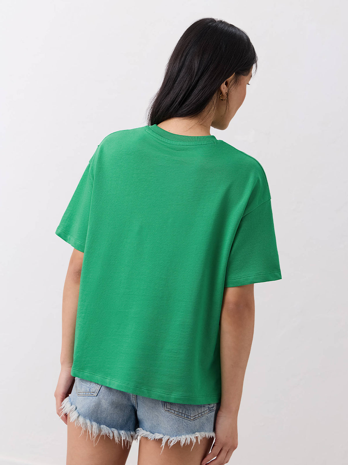 Official Mickey Mouse Embroidered Oversized T-Shirt | TS56 - view 4