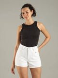 Green Slim Fit Cotton Crew Neck Tank Top | TT98 - view 8