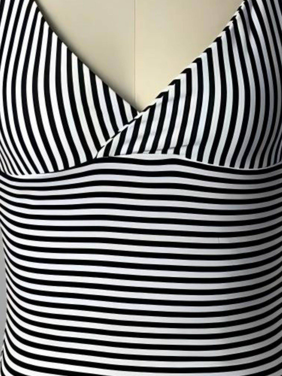 Multi-Color Striped V Neck Tank Top | TT98 - view 4