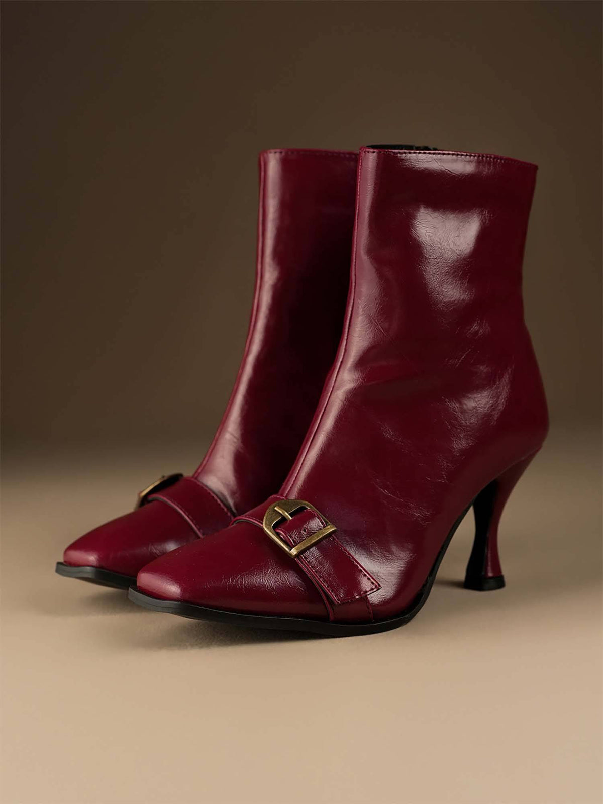 Women Hendrix Cherry Maroon Casual Boots | BT61 - view 1