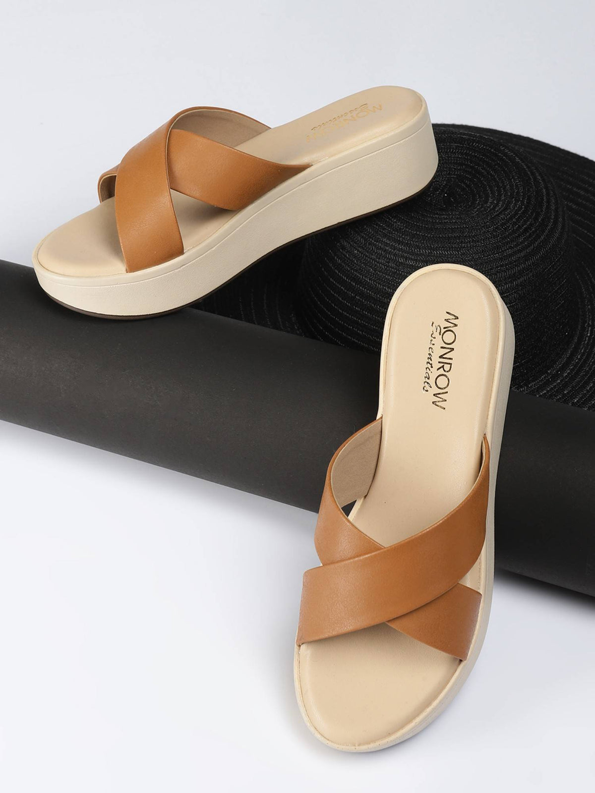 Solid Or Plain Brown Wedges | H78 - view 7