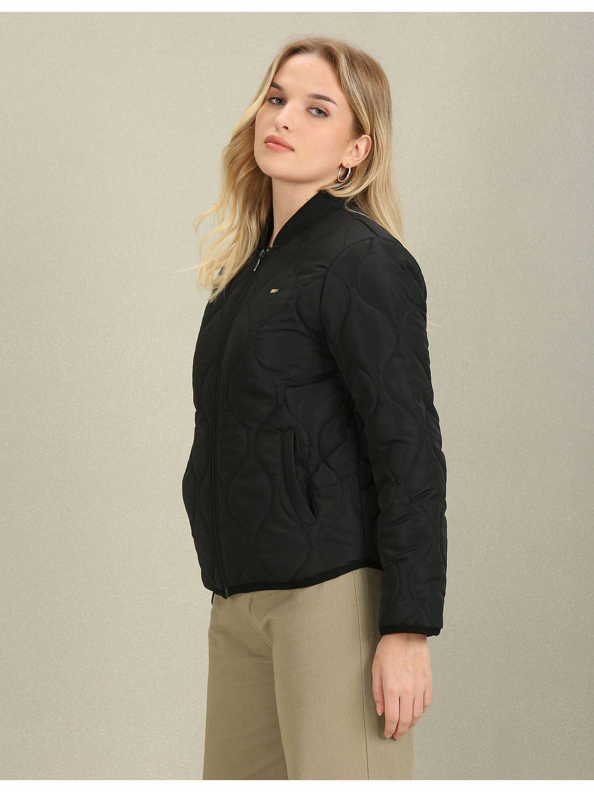 Crew Neck Puffer Jacket | JC78 - view 4