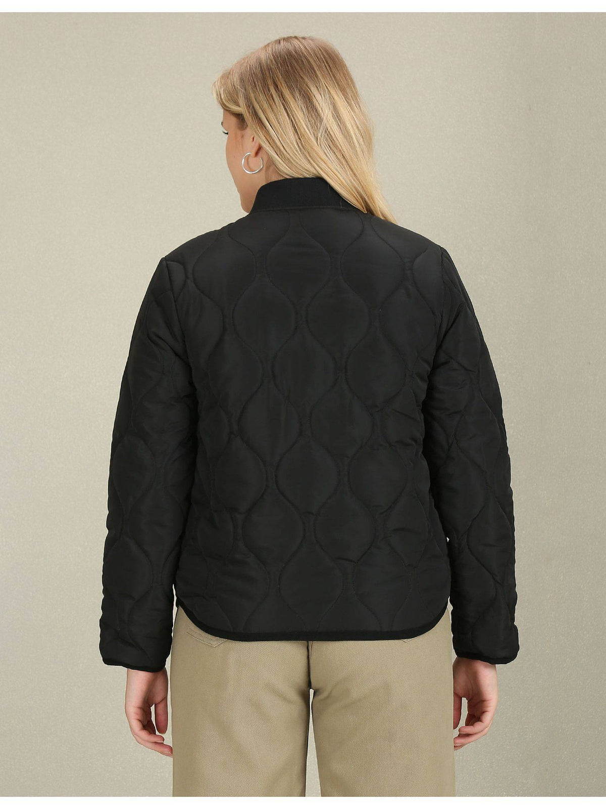 Crew Neck Puffer Jacket | JC78 - view 5