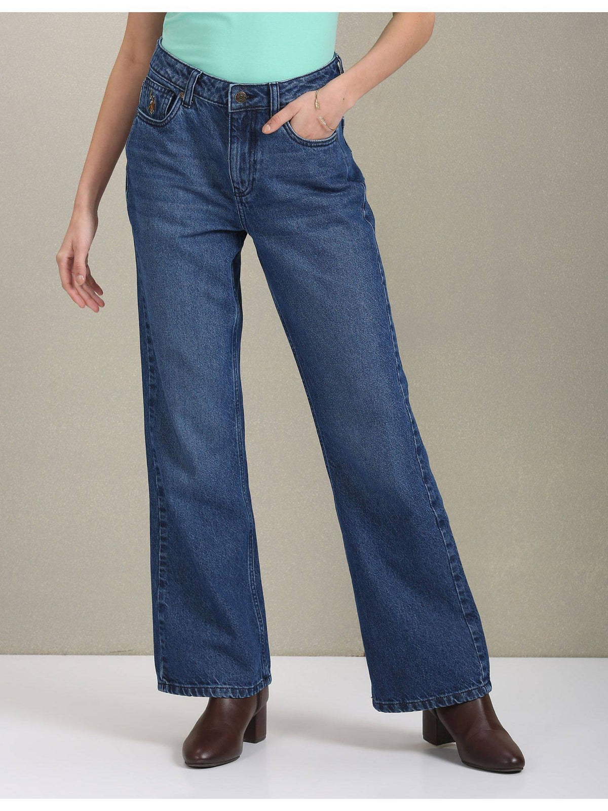 Bootcut Mid Rise Jeans | BT10 - view 7