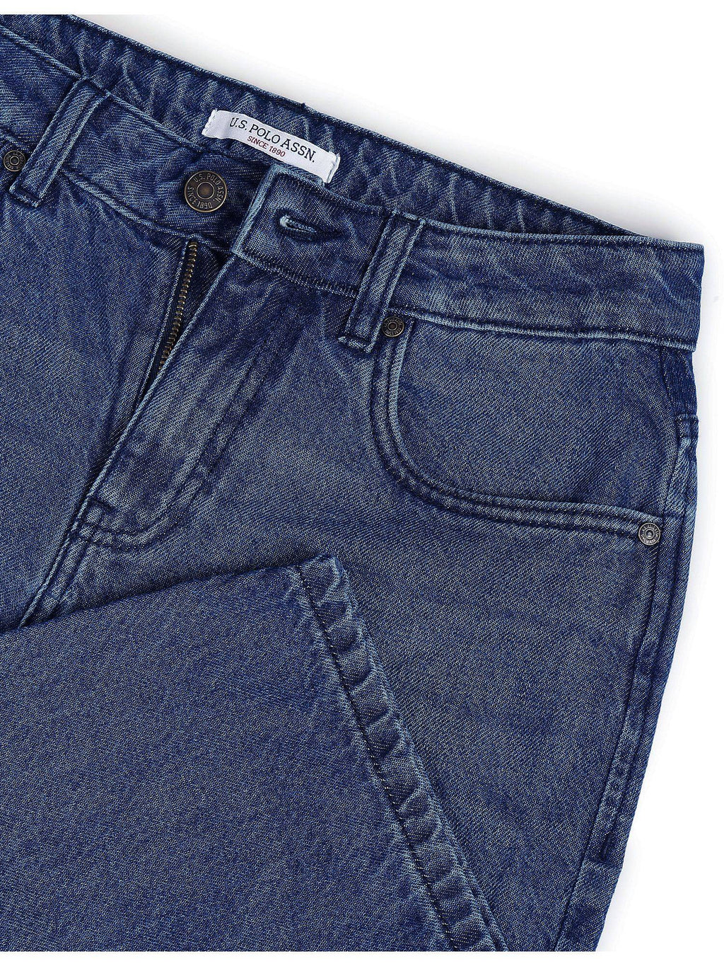 Straight Fit Mid Rise Jeans | ST23 - view 8