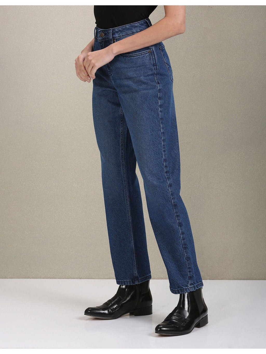 Straight Fit Mid Rise Jeans | ST23 - view 10