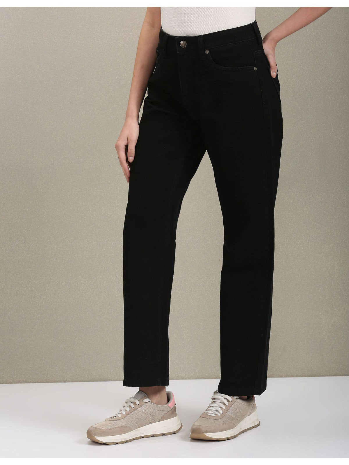 Straight Fit Mid Rise Jeans | ST23 - view 4