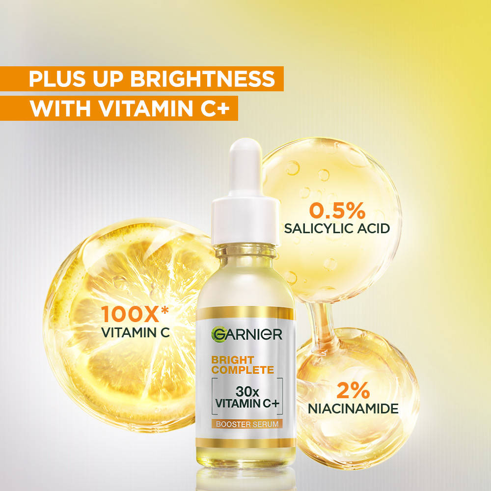 Vitamin C + Face Serum for Skin Brightening with 2% Niacinamide & 0.5% Salicylic Acid | Z8 - view 3