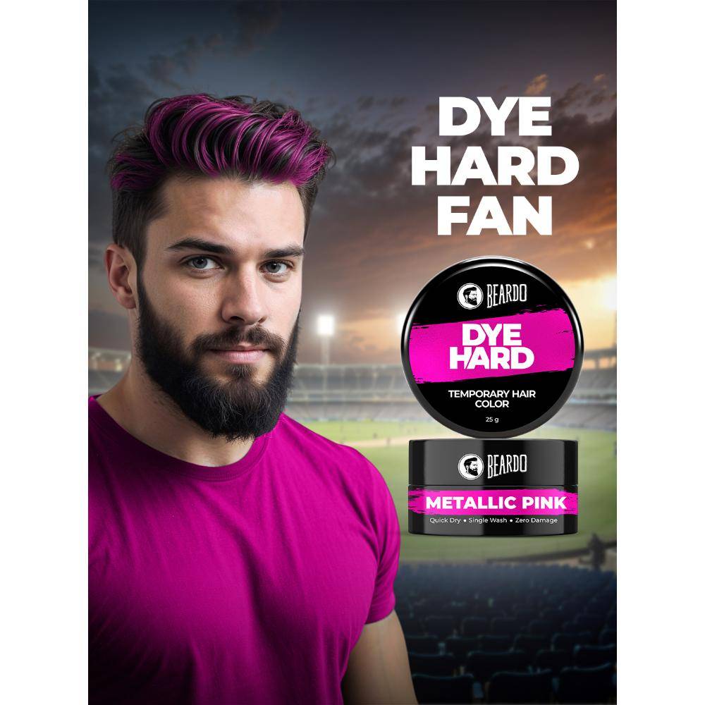 Dye Hard Temporary Hair Color - Metalic Pink | H02 - view 8
