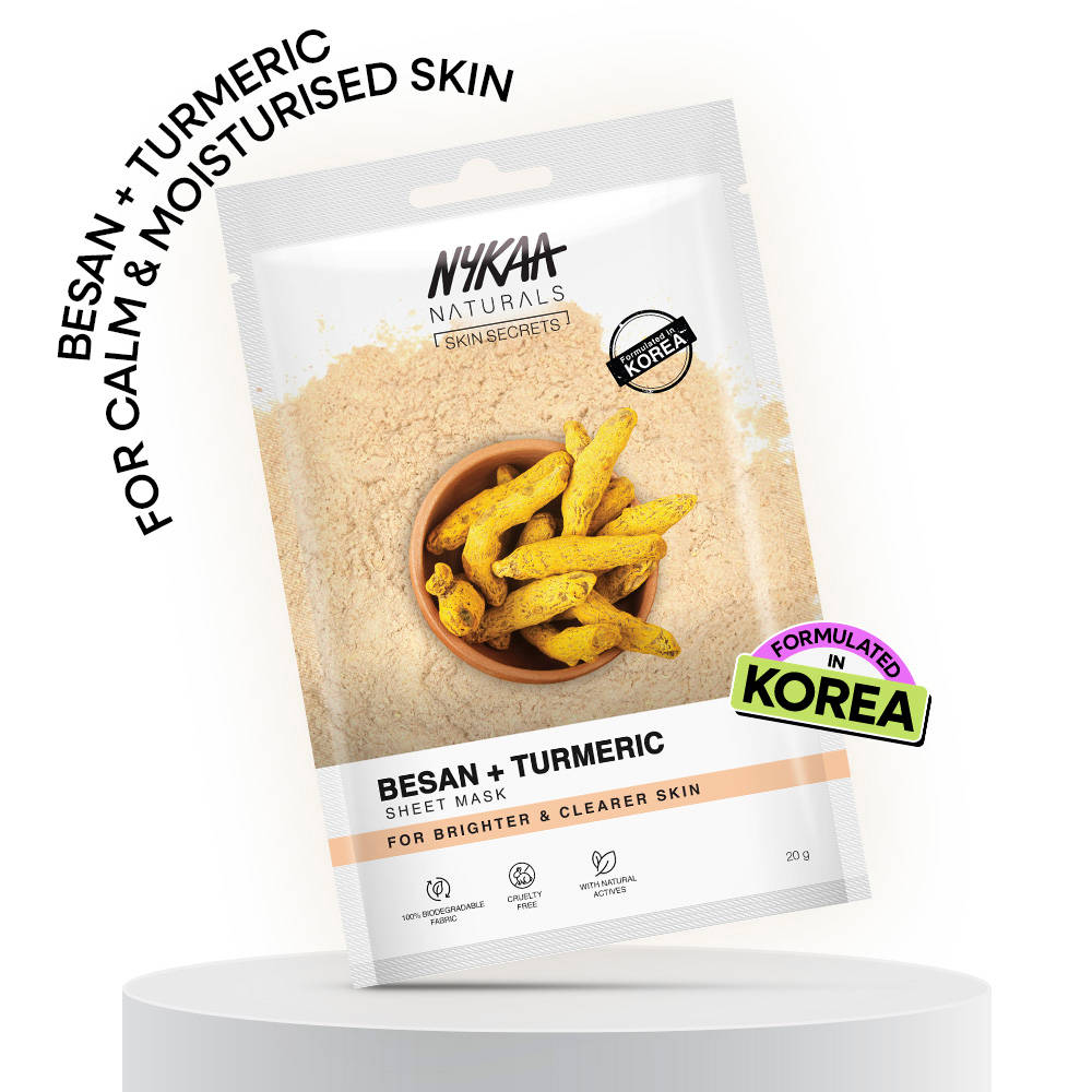 Nykaa Green Tea + Aloe Vera Sheet Mask For Hydrated Skin - Formulated in Korea - For All Skin Types | FC3 - view 172