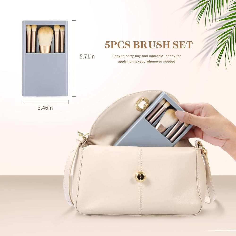 Makeup Brushes With Mirror Grey | T32 - view 6