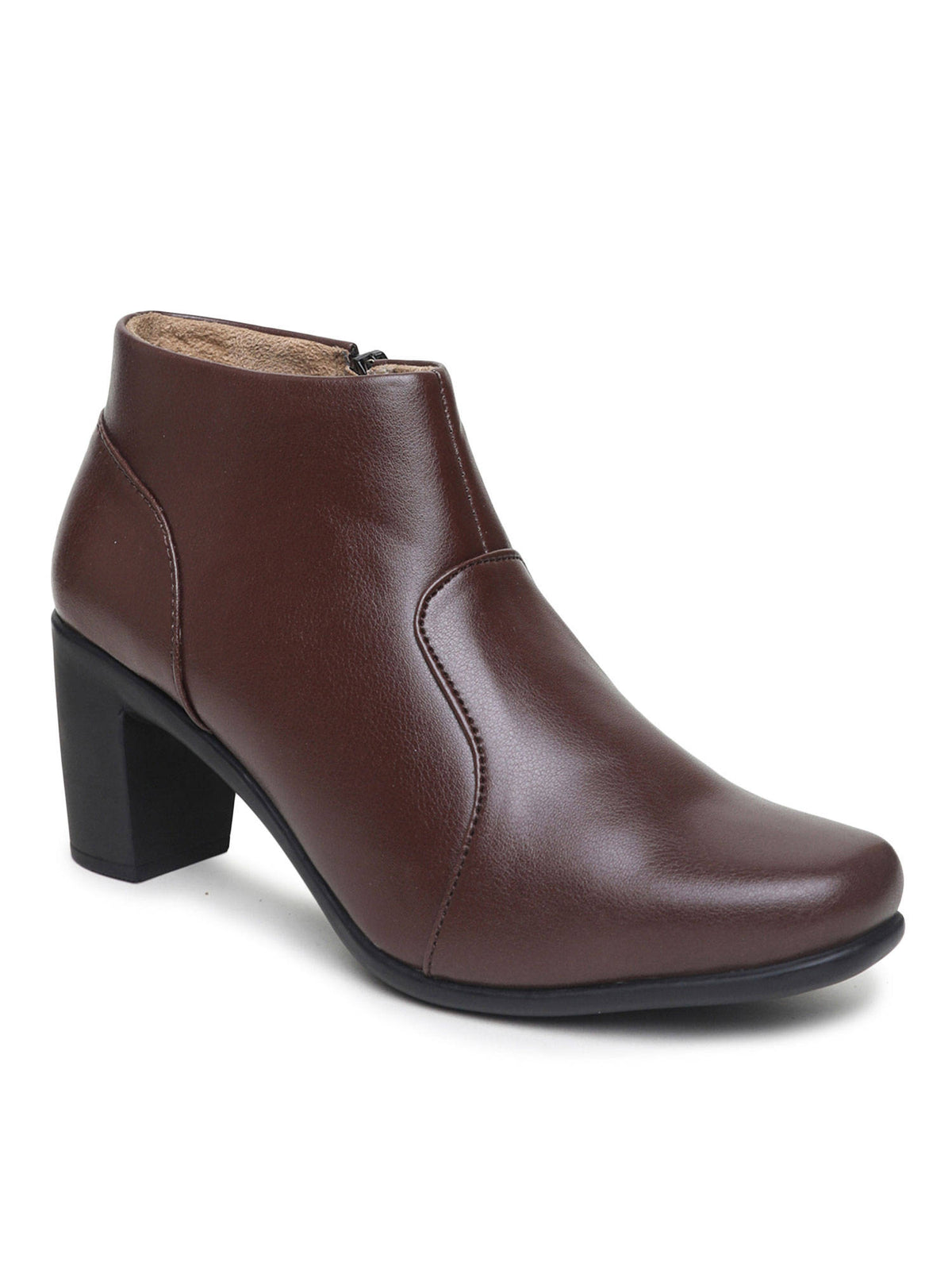 Solid Brown Casual Boots | BT61 - view 1