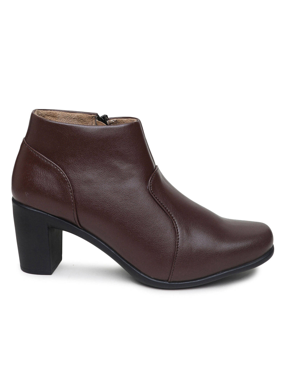 Solid Brown Casual Boots | BT61 - view 2