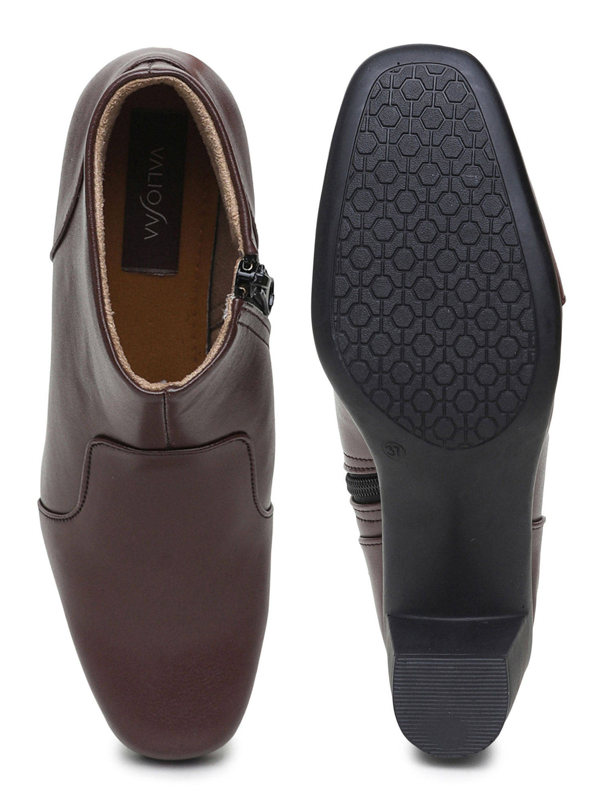 Solid Black Casual Boots | BT61 - view 9