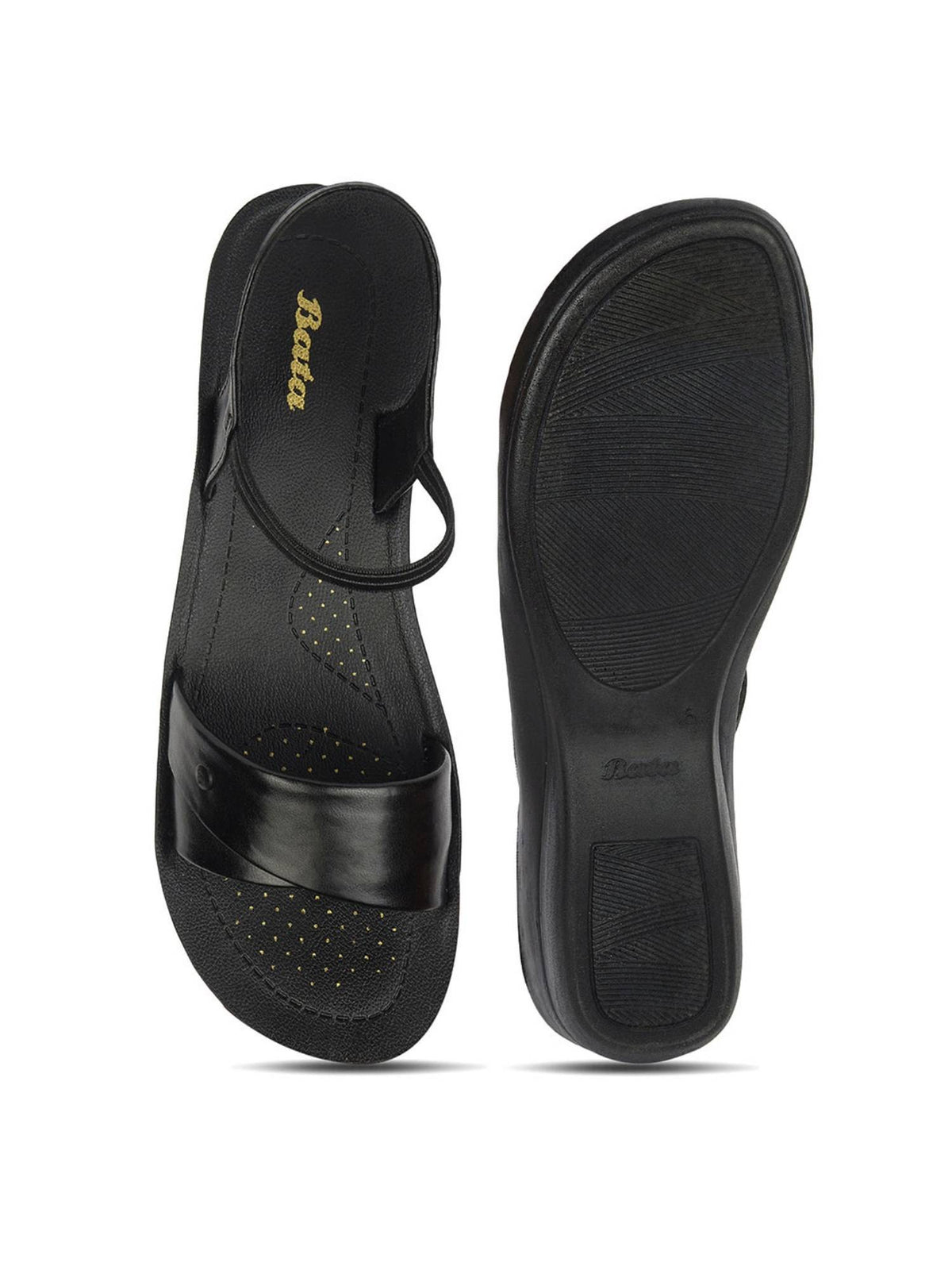 Women Black Sandals | SD89 - view 3
