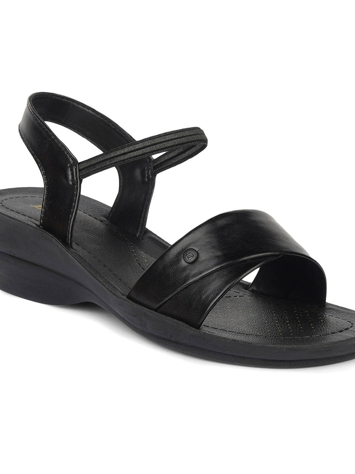 Women Black Sandals | SD89 - view 4
