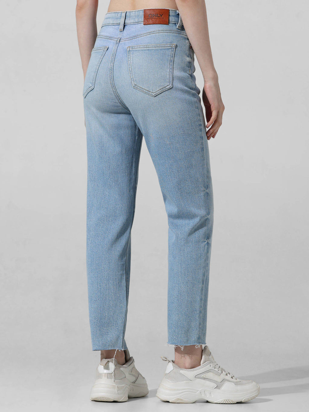 Straight Fit Mid Waist Jeans | ST23 - view 4