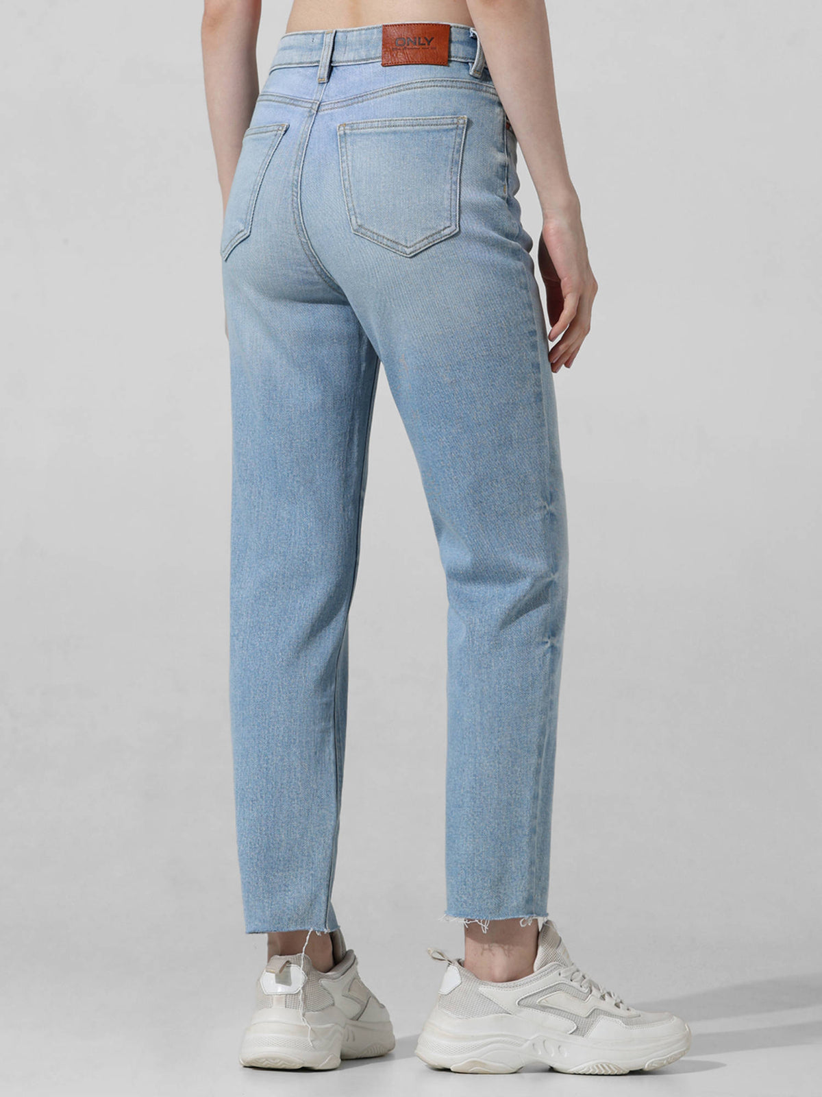 Straight Fit Mid Waist Jeans | ST23 - view 4