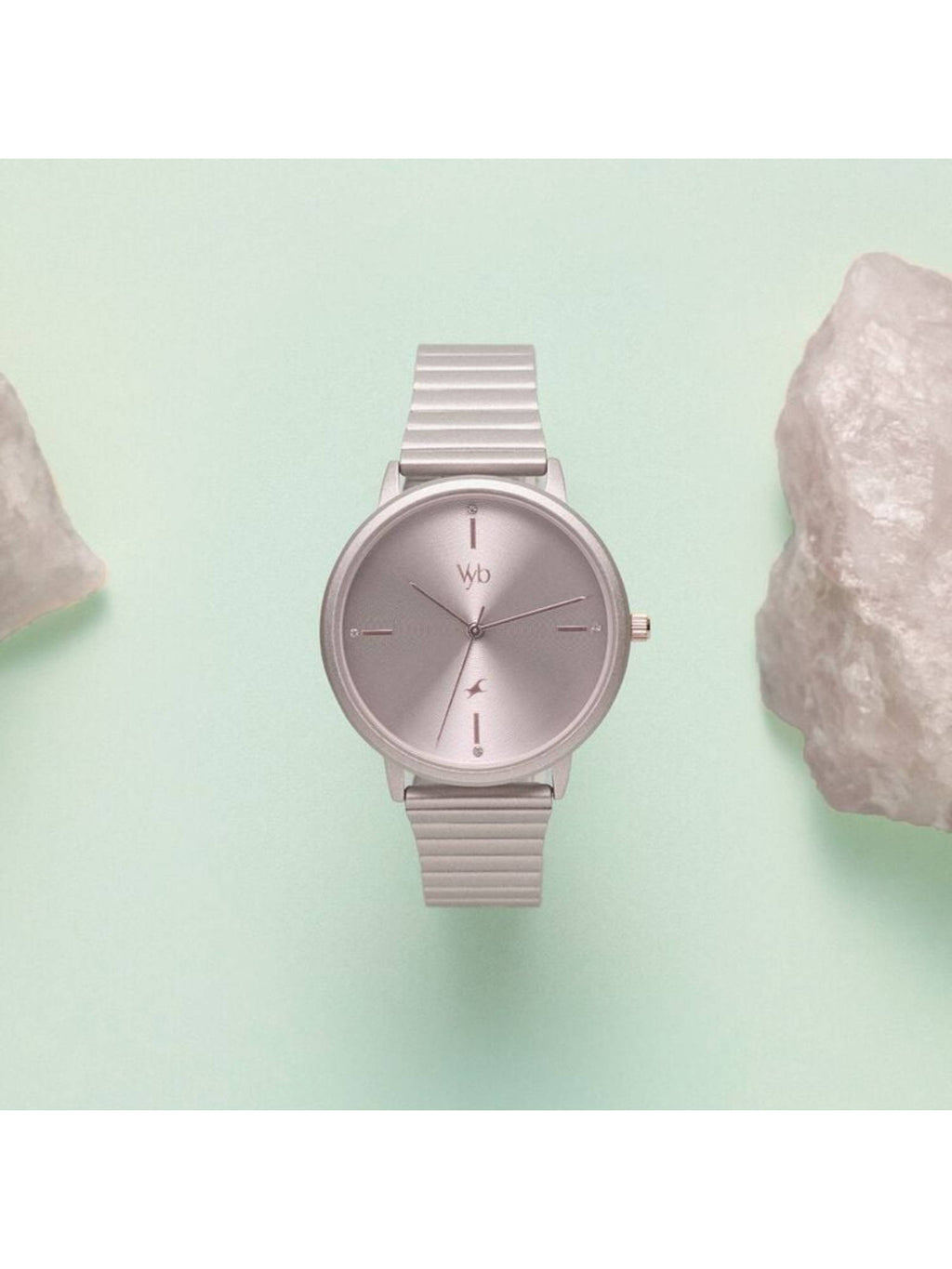 Women Green Vyb Bliss Quartz Analog Metal Strap Watch (FV60021KM06W) | W92 - view 9