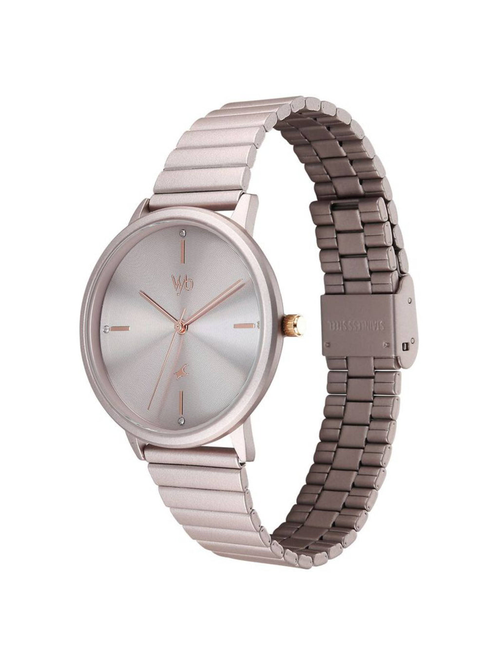 Women Green Vyb Bliss Quartz Analog Metal Strap Watch (FV60021KM06W) | W92 - view 12