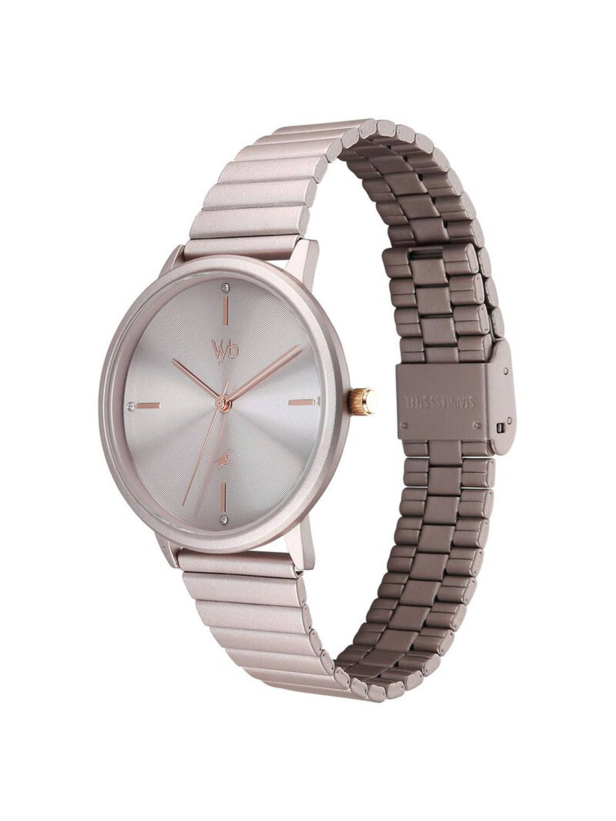 Women Green Vyb Bliss Quartz Analog Metal Strap Watch (FV60021KM06W) | W92 - view 12
