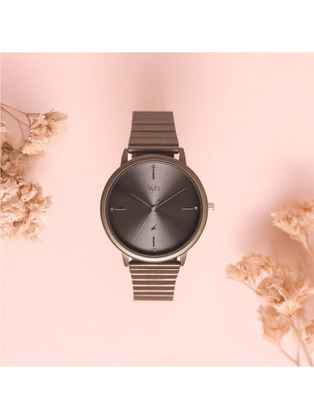Women Green Vyb Bliss Quartz Analog Metal Strap Watch (FV60021KM06W) | W92 - view 5