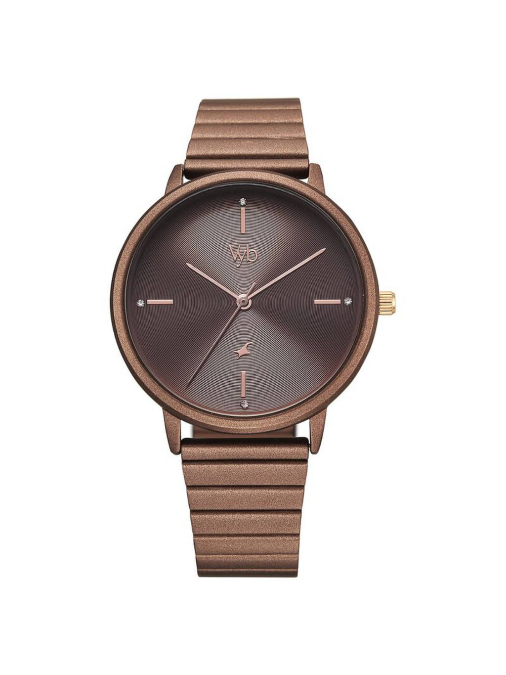 Women Green Vyb Bliss Quartz Analog Metal Strap Watch (FV60021KM06W) | W92 - view 6