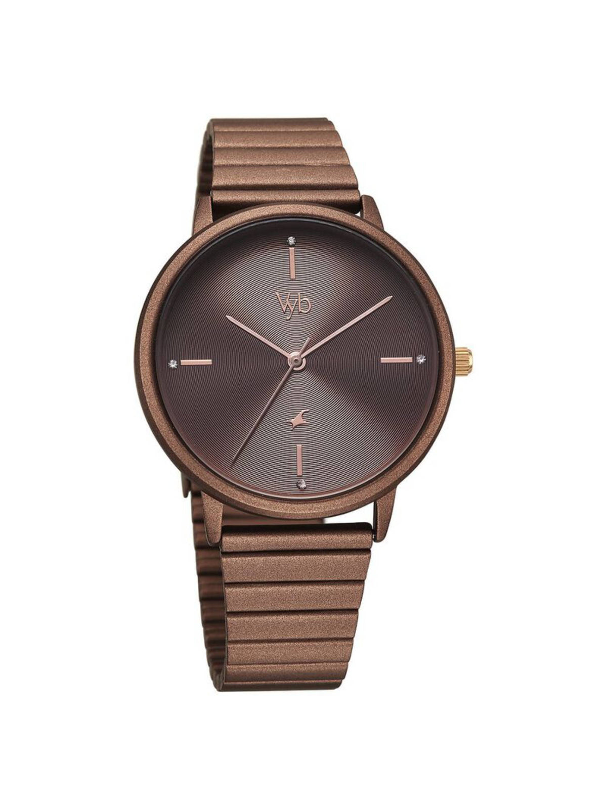 Women Green Vyb Bliss Quartz Analog Metal Strap Watch (FV60021KM06W) | W92 - view 7