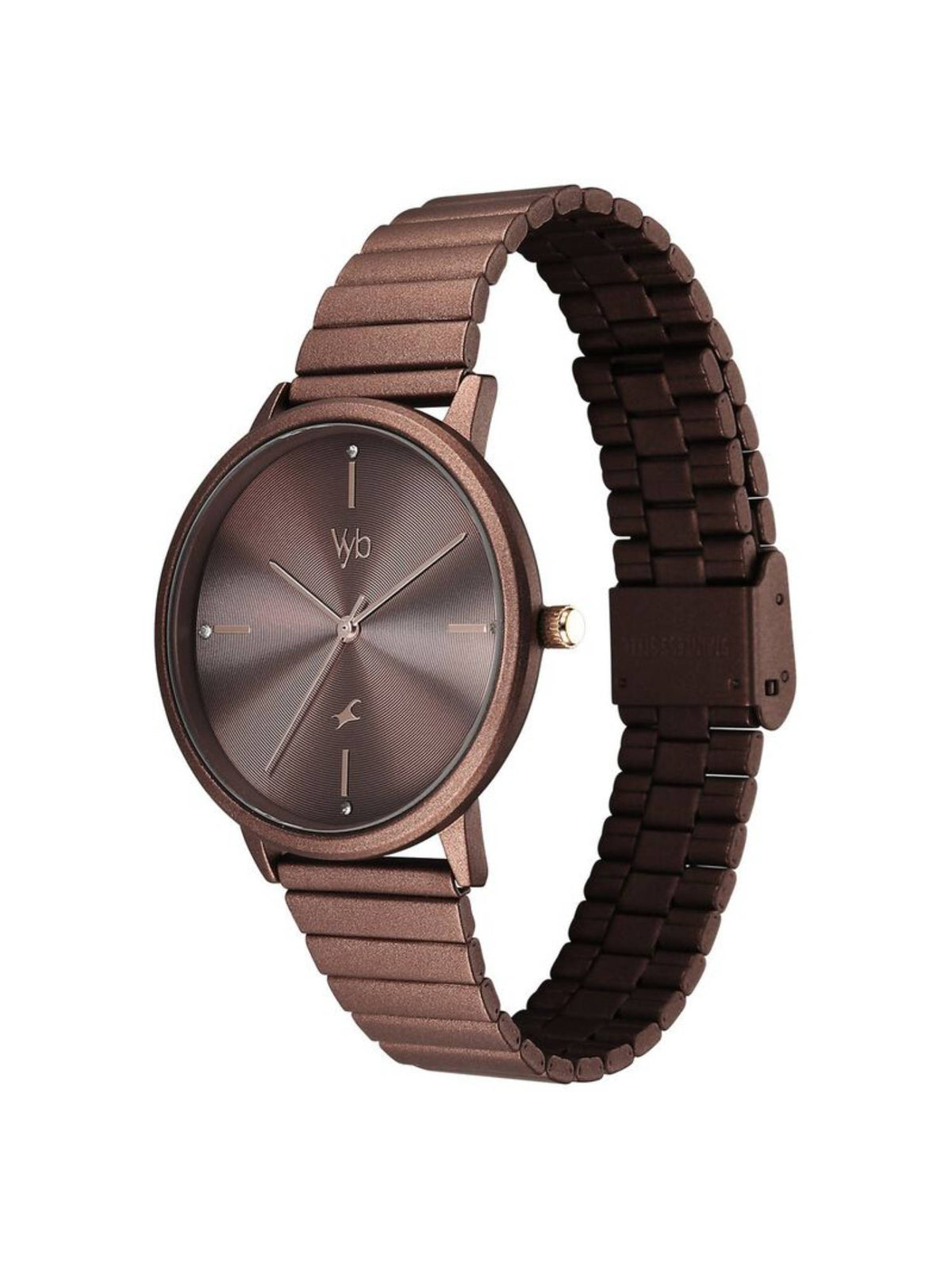 Women Green Vyb Bliss Quartz Analog Metal Strap Watch (FV60021KM06W) | W92 - view 8