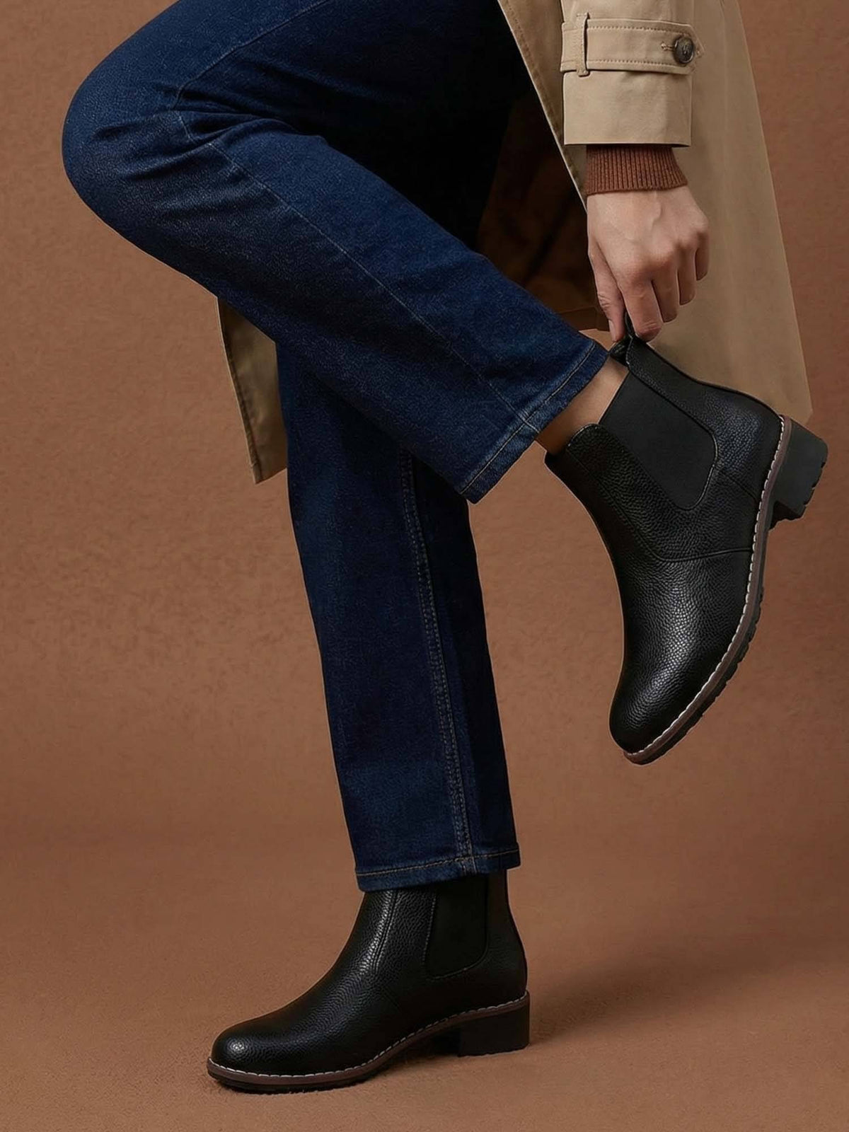 Women Brown Chelsea Boots | BT61 - view 8