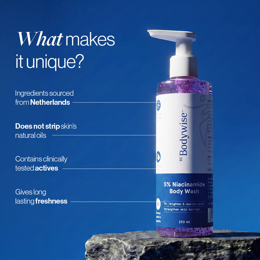 5% Niacinamide Body Wash with Aloe Vera Extract For Intense Hydration & Deep Cleansing | BWS9 - view 6