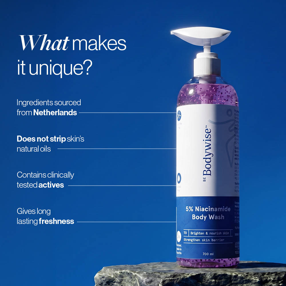 5% Niacinamide Body Wash with Aloe Vera Extract For Intense Hydration & Deep Cleansing | BWS9 - view 14