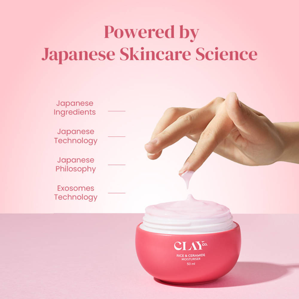 Rice & Ceramide Moisturiser With Exosomes, Vitamin B12 & CICA For Barrier Repair & Glow | FC3 - view 4