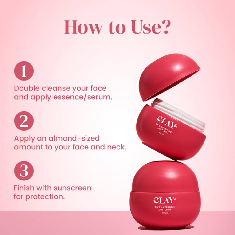 Rice & Ceramide Moisturiser With Exosomes, Vitamin B12 & CICA For Barrier Repair & Glow | FC3 - view 5