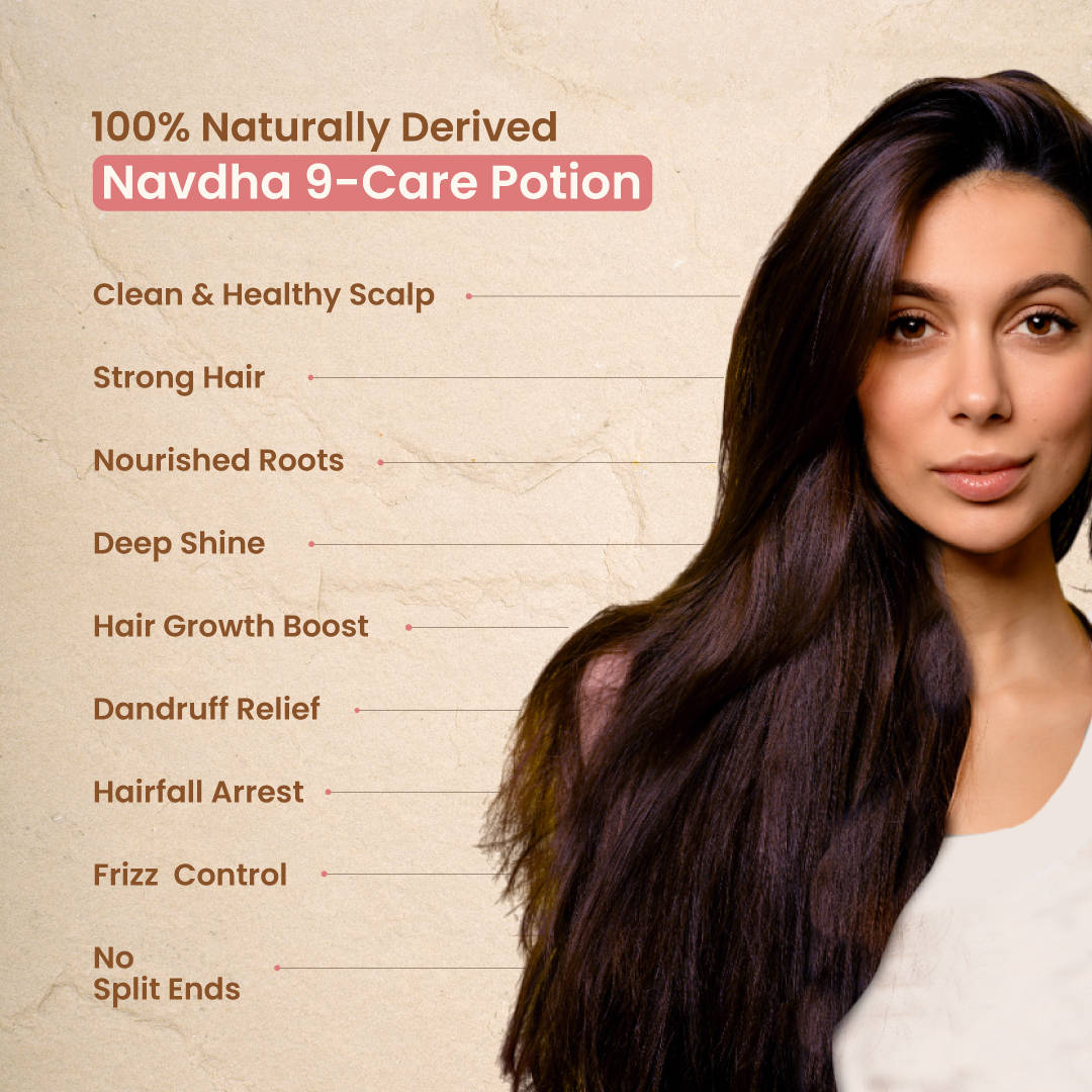 Five Oil Hibiscus Shampoo For Long Thick Hair, Sulphate Free Shampoo For Hair Fall Control | H85 - view 4