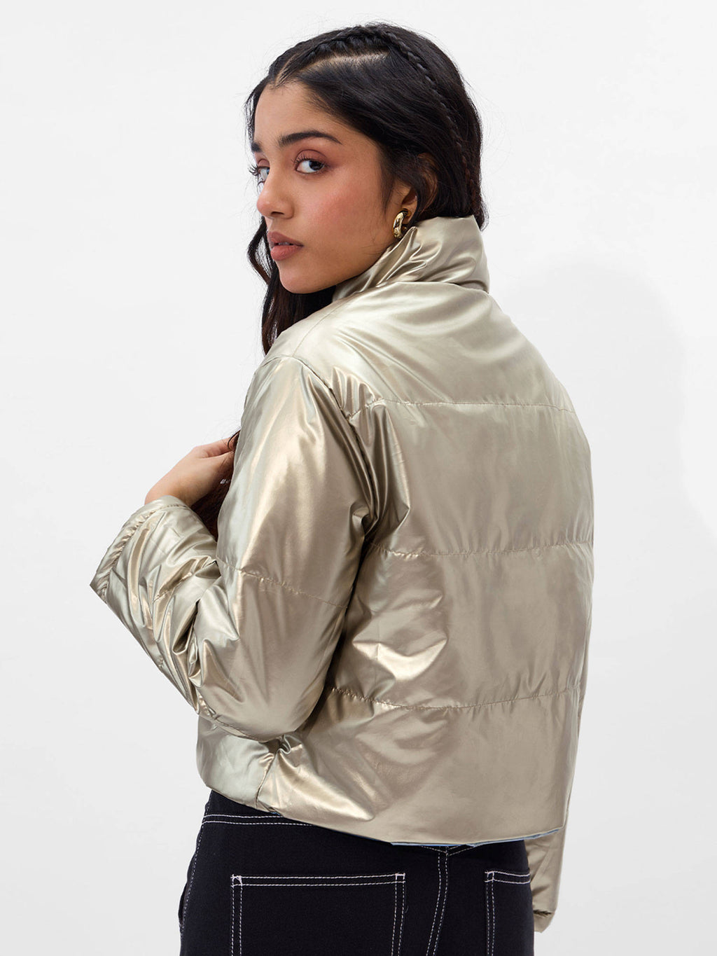 Multi Color Moonshine Women Puffer Jackets | JC78 - view 5