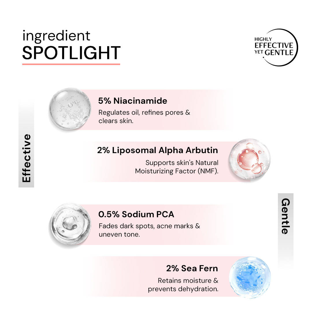 5% Niacinamide Face Serum with Alpha Arbutin, For Acne Marks, Beginner Friendly | Z8 - view 3