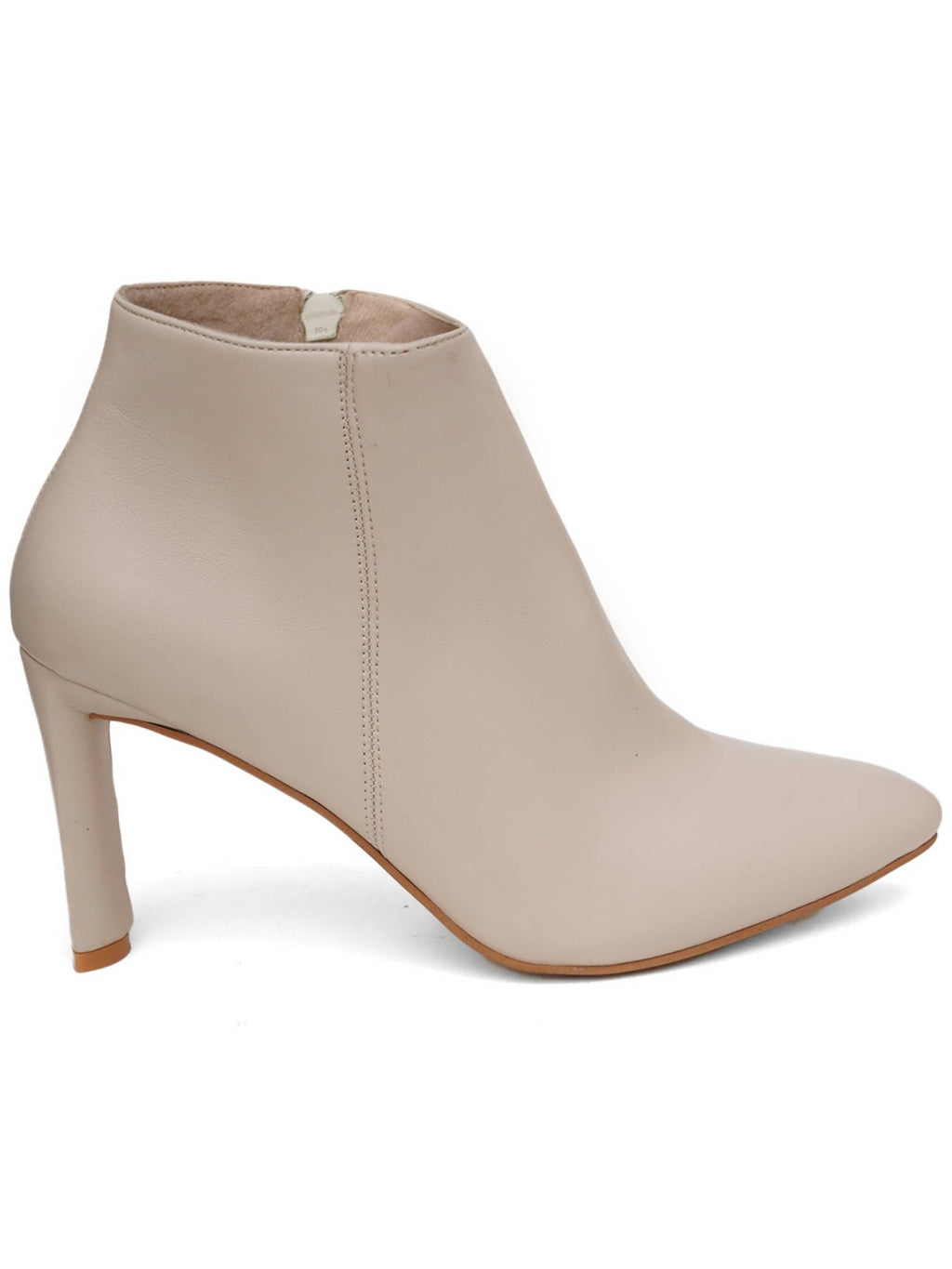Beige Solid Block Chelsea Boots | BT61 - view 3
